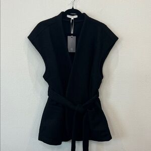 Black Preston & York Long Vest Women’s XLg Thick and Cozy Layer